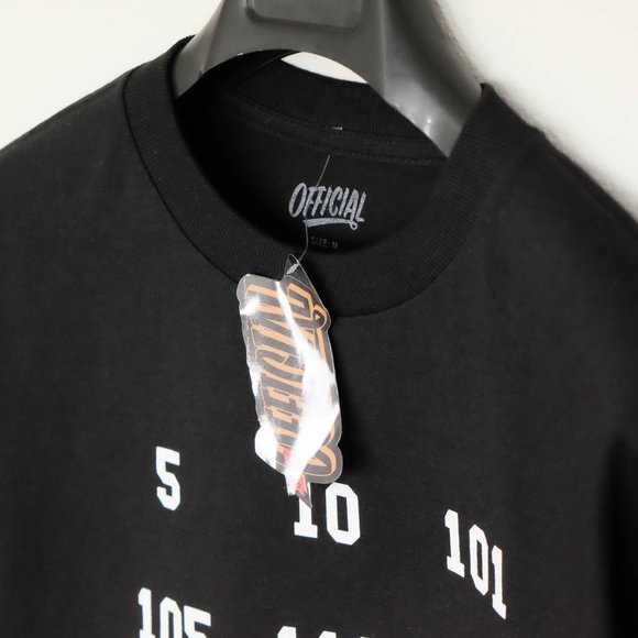 Official Men's Black Area Code T-Shirt NWT - Picture 2 of 2